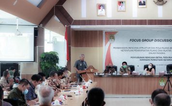 Bupati Martin Rantan Buka FGD II Terkait RDTR Kawasan Kota Ketapang