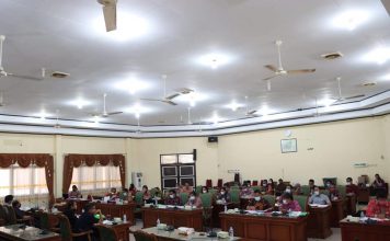 Komisi B DPRD Landak Bersama Tiga Mitra Kerja SKPD Gelar Rapat Bersama