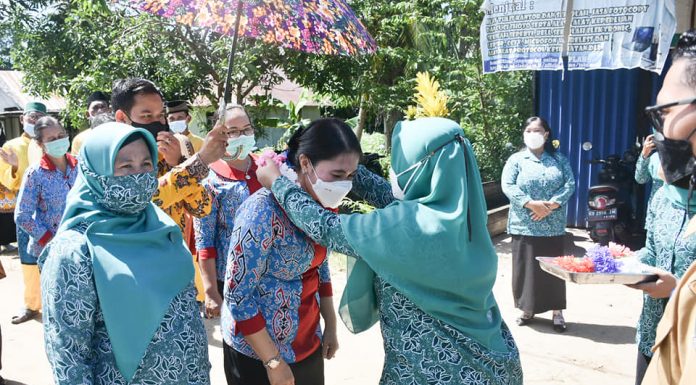 Ketua Tim TP PKK Ketapang Dampingi Tim Penilai Lomba PKK Tingkat Ketapang