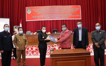 RAPBD Landak TA 2022 Disahkan, Berikut Besaran Pendapatan Daerah Secara Keseluruhan