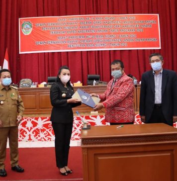 RAPBD Landak TA 2022 Disahkan, Berikut Besaran Pendapatan Daerah Secara Keseluruhan