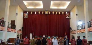 Bahas Program Kerja RAPBD Ta 2022 Komisi C DPRD Landak Rapat Bersama Mitra Kerja