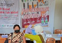 Pelaksanaan Vaksinasi di Puskesmas Kuala Behe Diikuti 200 Peserta