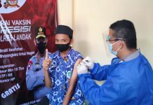 Belajar Tatap Muka, 100 Pelajar di Ngabang Jalani Vaksinasi