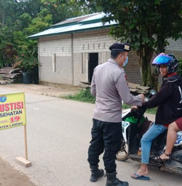 Tak Gunakan Masker, Sejumlah Warga Diberikan Teguran Dalam Gelaran Operasi Yustisi