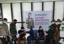Warga Menyuke Antusias Ikuti Vaksinasi Dosis Pertama