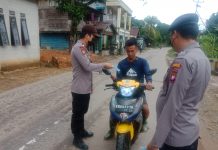 Polisi Beri Teguran Warga Tak Patuhi Prokes