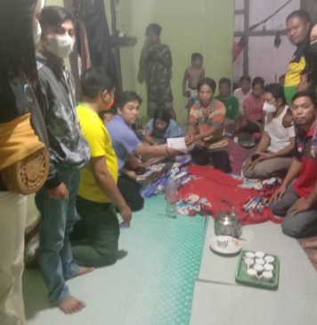Bentuk Solidaritas, Persatuan Pemuda Belangin Serahkan Bantuan Kepada Penderita Penyakit Kulit Aneh