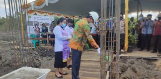Wabup Farhan Resmikan Pembangunan Gereja GPIB Ebenhaizer Ketapang