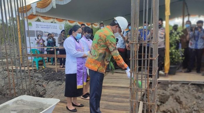 Wabup Farhan Resmikan Pembangunan Gereja GPIB Ebenhaizer Ketapang