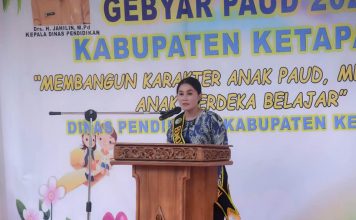 Bunda Paud Ketapang Buka Gebyar Paud Tahun 2021