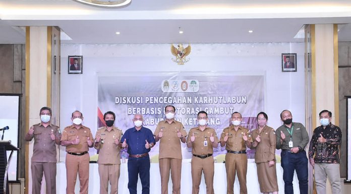 Diskusi Pencegahan Karhutla Berbasis Restorasi Gambut