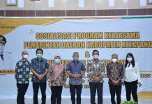 Bupati Martin Hadiri Sosialisasi Program Kerjasama Pemda Ketapang Dengan Unpad