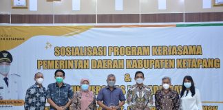 Bupati Martin Hadiri Sosialisasi Program Kerjasama Pemda Ketapang Dengan Unpad