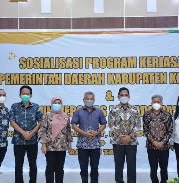Bupati Martin Hadiri Sosialisasi Program Kerjasama Pemda Ketapang Dengan Unpad
