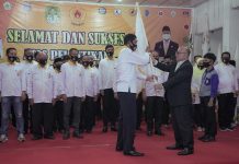 Pelantikan Pengurus Koni Ketapang, Bupati : Bekerja dan Bekarya Dengan Baik
