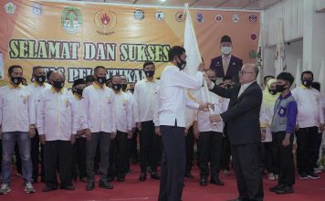 Pelantikan Pengurus Koni Ketapang, Bupati : Bekerja dan Bekarya Dengan Baik