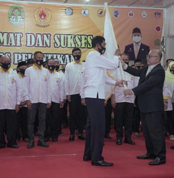 Pelantikan Pengurus Koni Ketapang, Bupati : Bekerja dan Bekarya Dengan Baik