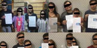 22 Orang Terjaring Ops Pekat Kapuas, Polres Landak, 4 Diantaranya Sedang Asik Pesa Narkotika