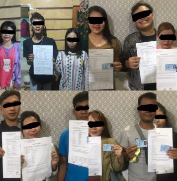 22 Orang Terjaring Ops Pekat Kapuas, Polres Landak, 4 Diantaranya Sedang Asik Pesa Narkotika