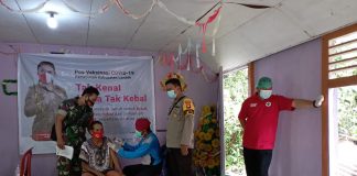 Warga Banyuke Hulu Antusias Ikuti Vaksinasi COVID-19