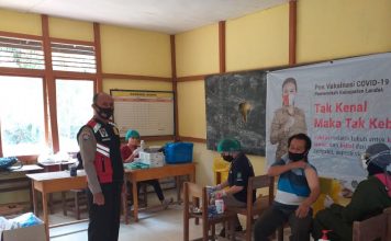 580 Warga Mempawah Hulu Jalani Vaksinasi