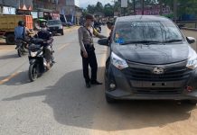 Disiplin Prokes Kurang, Polsek Mempawah Hulu Gencar Laksanakan Operasi Yustisi