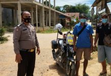 Gelar Patroli, Polsek Meranti Ajak Warga Jaga Kondusifitas Daerah