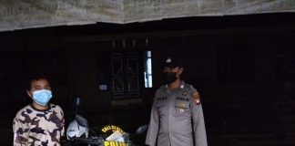 Polsek Meranti Rutin Gelar Patroli Malam, Cegah Gangguan Kamtibmas