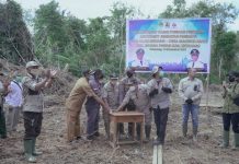 Pemkab Ketapang Bangun Jembatan Pawan VI di Desa Ulak Medang