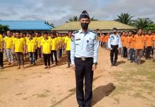 Rutan Kelas IIB Landak Gelar Upacara Peringatan Hari Bela Negara Tahun 2021