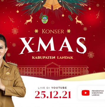 Dilarang Open House, Bupati Landak Gelar Konser Online