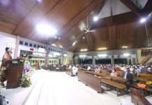 Misa Malam Natal, Bupati Landak : Saya Bangga Dengan Dukungan Masyarakat