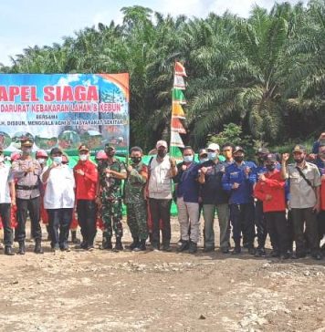 Apel Siaga Tanggap Darurat Karhutla PT Intitama Berlian Perkebunan