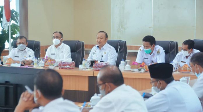 Bahas Program Kerja Tahun 2022, Sekda Ketapang Gelar Rakor Bersama Kepala OPD