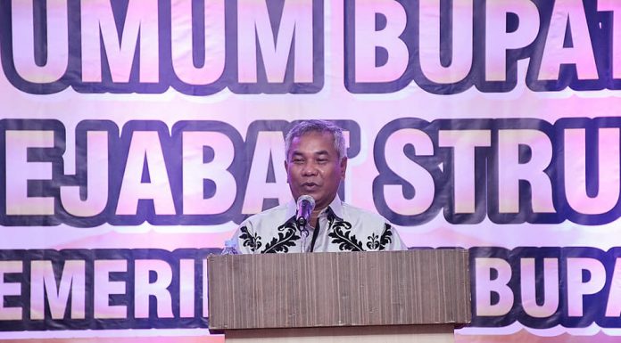 Beri Arahan Kepada Pejabat Struktural, Bupati Martin Paparkan 10 Proyek Strategis Daerah Ketapang