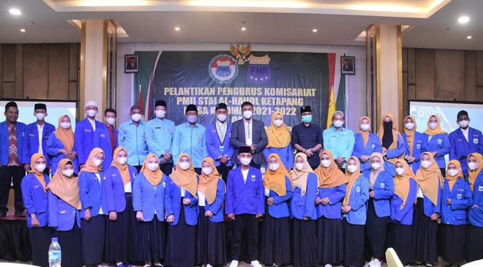 Wabup Farhan Hadiri Pelantikan Pengurus Komisariat PMII STAI AL- HAUDL