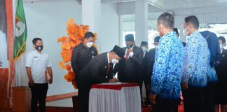 87 Pejabat Pengawas di Lingkungan Pemkab Ketapang Dilantik