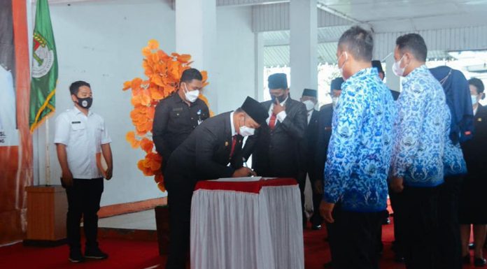 87 Pejabat Pengawas di Lingkungan Pemkab Ketapang Dilantik