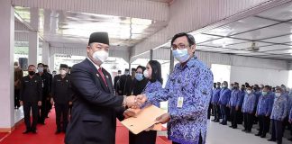 187 Pejabat Fungsional di Lingkungan Pemkab Ketapang Dilantik