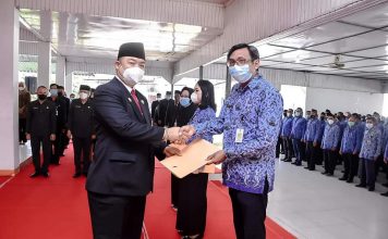 187 Pejabat Fungsional di Lingkungan Pemkab Ketapang Dilantik