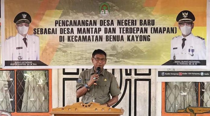 Pemkab Ketapang Canangkan Tujuh Desa Mapan Secara Serentak