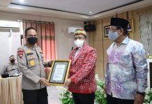 Ketua DPRD Landak Hadiri Kunker Kapolda Kalbar