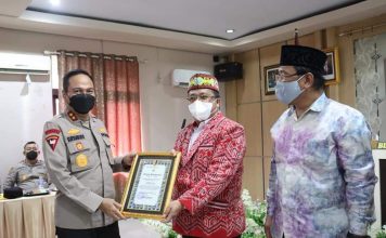 Ketua DPRD Landak Hadiri Kunker Kapolda Kalbar