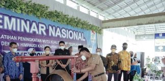 Wabup Ketapang Buka Seminar Nasional dan Rakerda Himpaudi Tahun 2022