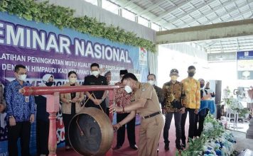 Wabup Ketapang Buka Seminar Nasional dan Rakerda Himpaudi Tahun 2022