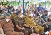 Sekda Bersama Forkopimda Ketapang Tinjau Pelaksanaan Vaksinasi Untuk Anak Usia 6 Hingga 11 Tahun