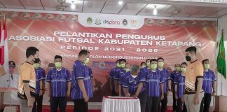 Bupati Ketapang Kukuhkan Pengurus AFK Periode 2022-2027