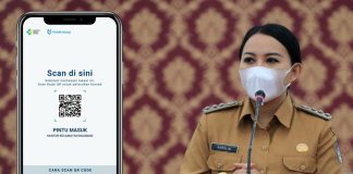 Pemda Landak Berlakukan Scan Peduli Lindungi di Kantor Pemerintahan