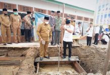 Peletakan Batu Pertama Pembangunan Masjid Babul Jannah Mulia Baru